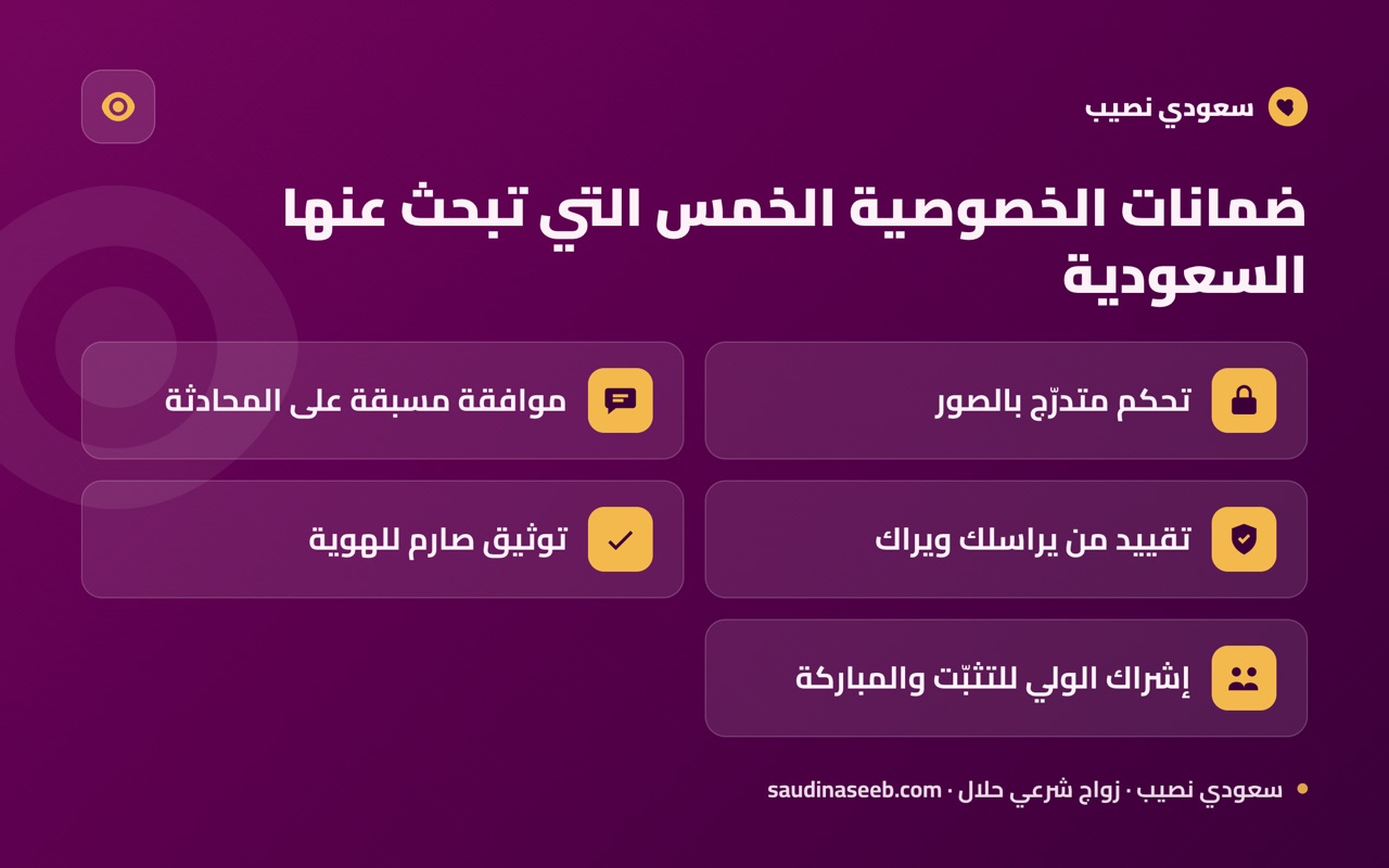 ضمانات الخصوصية الخمس التي تبحث عنها السعودية