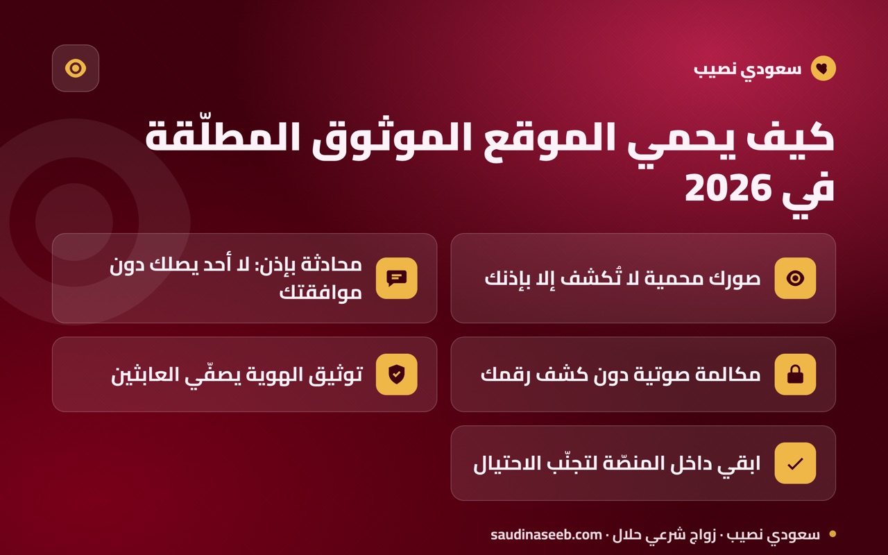 كيف يحمي الموقع الموثوق المطلّقة في 2026
