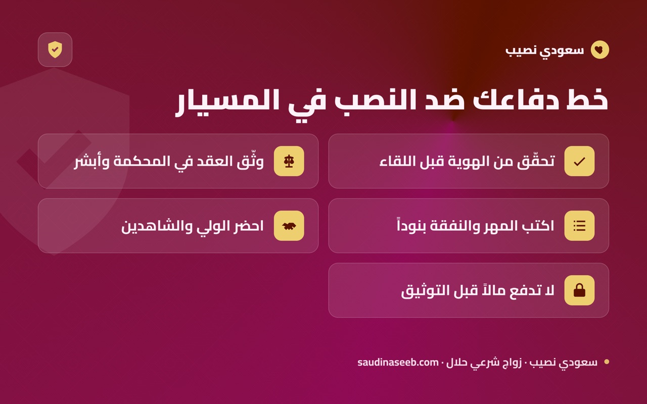 خط دفاعك ضد النصب في المسيار